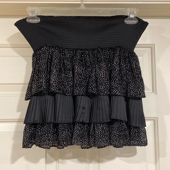 Ramy Brook Mini Tiered Ruffle Skirt - Picture 3 of 5